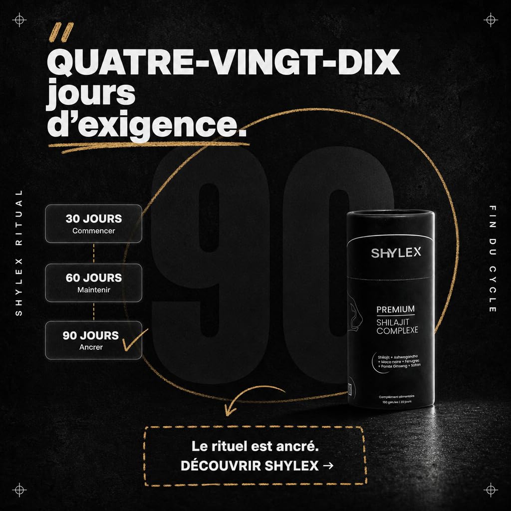 Shilajit Complexe certifié 150 Gélules Vegan – Booster de testostérone naturel avec Ashwagandha, Maca, Ginseng, Zinc & Safran – Energie, Endurance & Performances Masculine