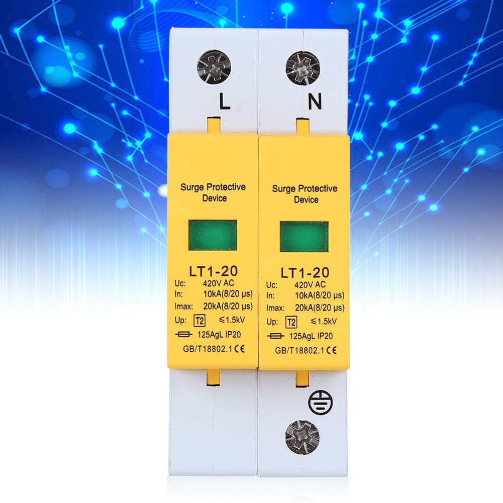 Scaricatore Sovratensione DEWIN 420V - Protezione Fulmini E Sovracorrenti Per Casa E Ufficio