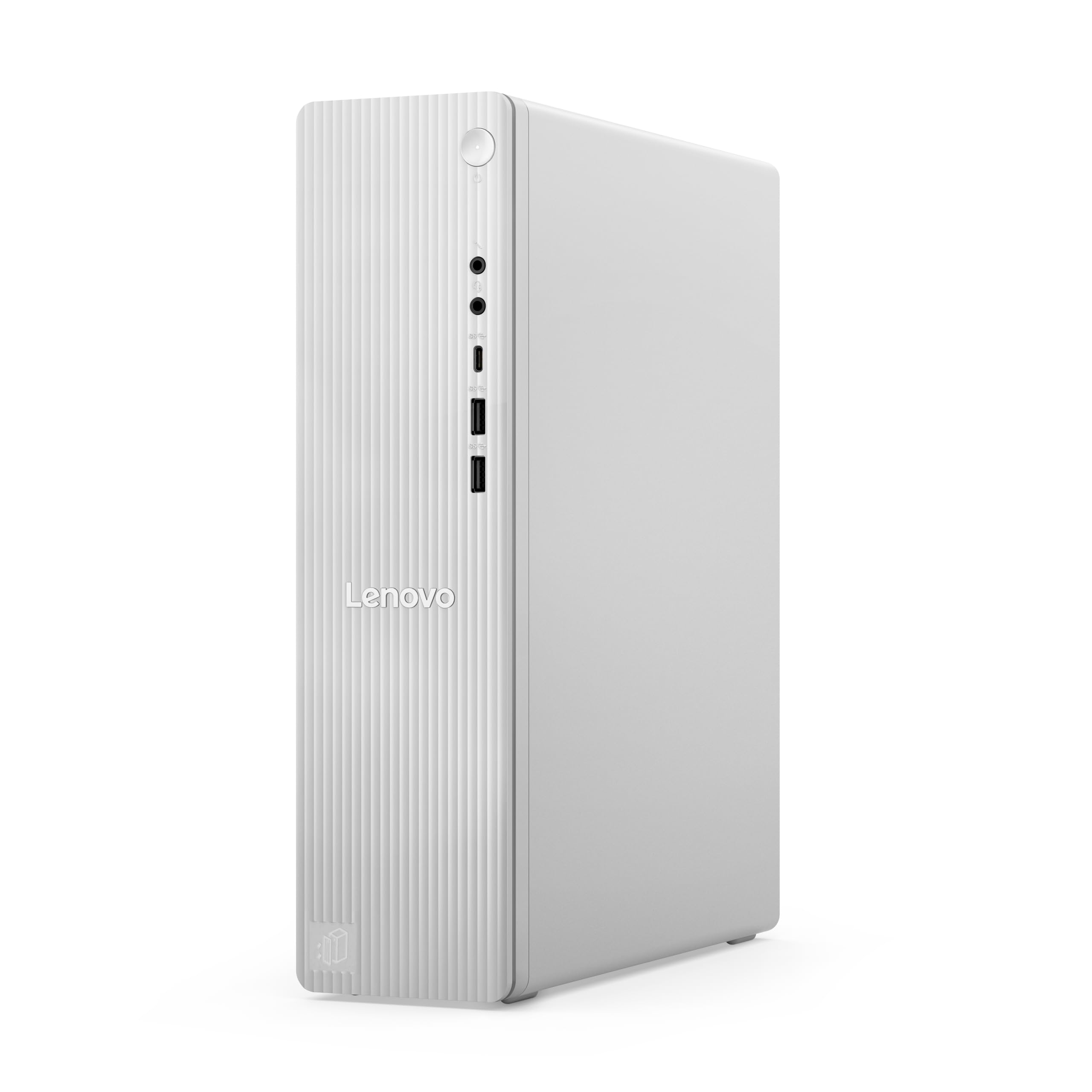 Lenovo IdeaCentre Tower PC | AMD Ryzen 5 220 | 16GB RAM | 512GB SSD |AMD Radeon 740M Grafik | 8.2L | Windows 11 | Cloud Grau | Inkl. vertikaler Ständer | 3 Monate Premium Care
