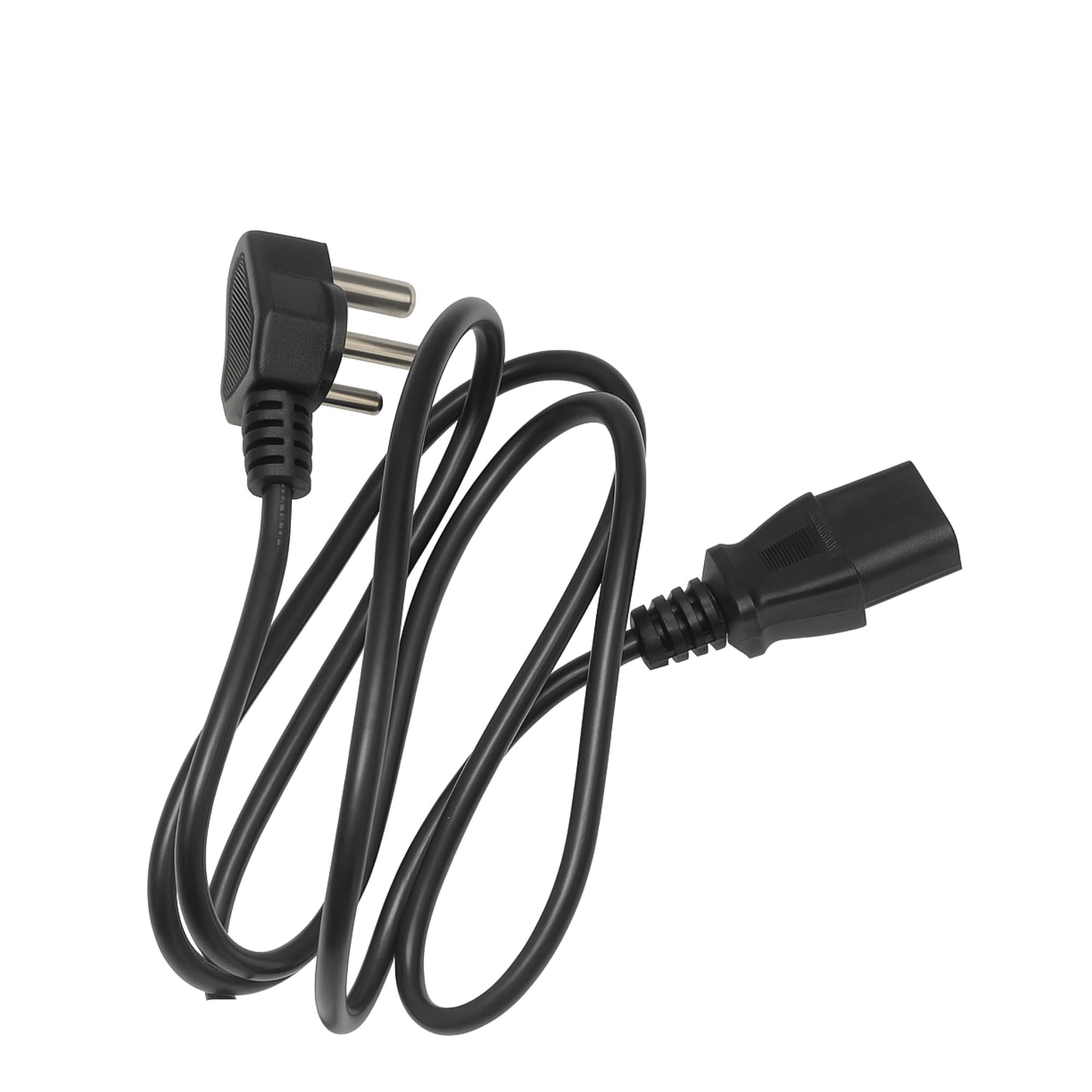 Desktop Power Cord, 3-Pin Universal Computer Cable for PC, Monitor, Printer, Black PVC Insulated with Copper Wire-image-19