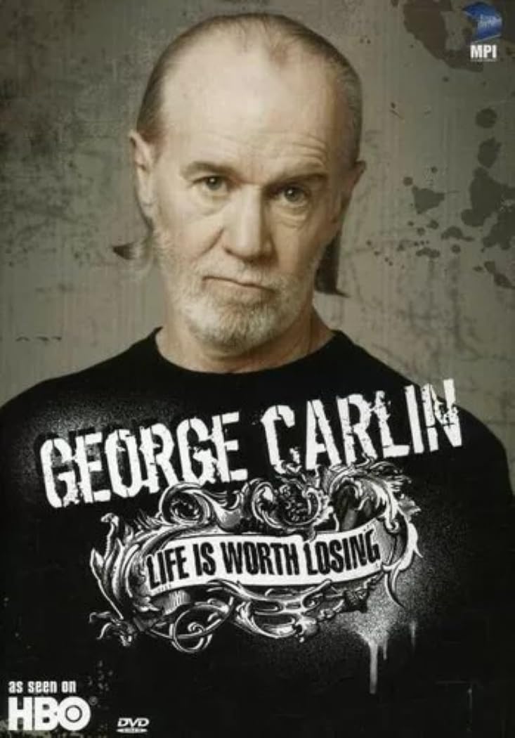 George Carlin Life Is Worth Losing DVD el crudo e irreverente especial de HBO USA