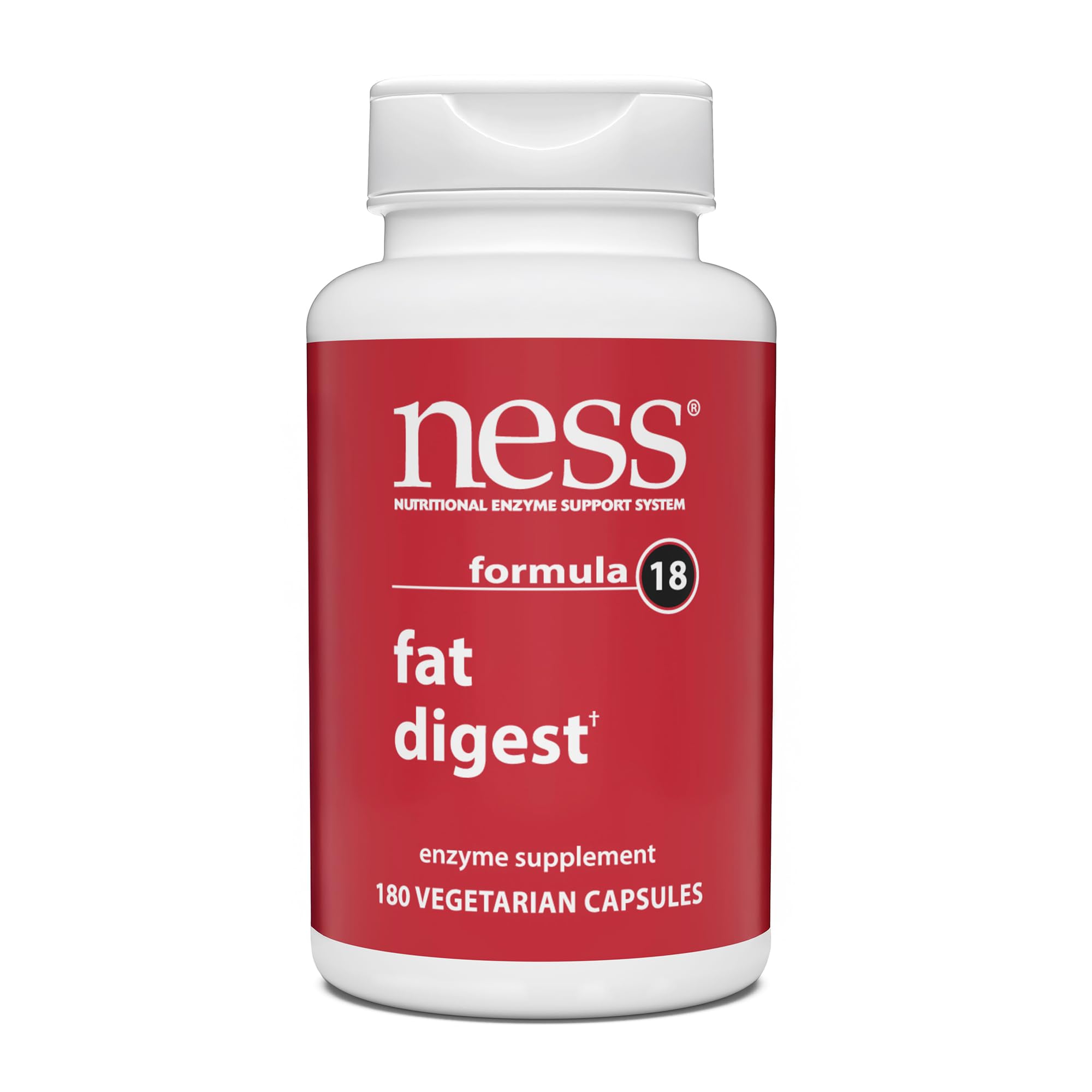 Ness Enzymes- Fat Digest #18 180 caps