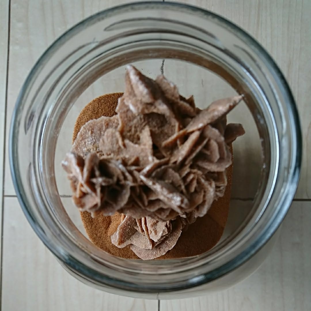 【超希少品】アフリカ サハラ砂漠の薔薇(サハラロ－ズ)』置物+ サハラ砂漠の砂 超希少品】アフリカ サハラ砂漠の薔薇(サハラロ－ズ)』置物+ サハラ