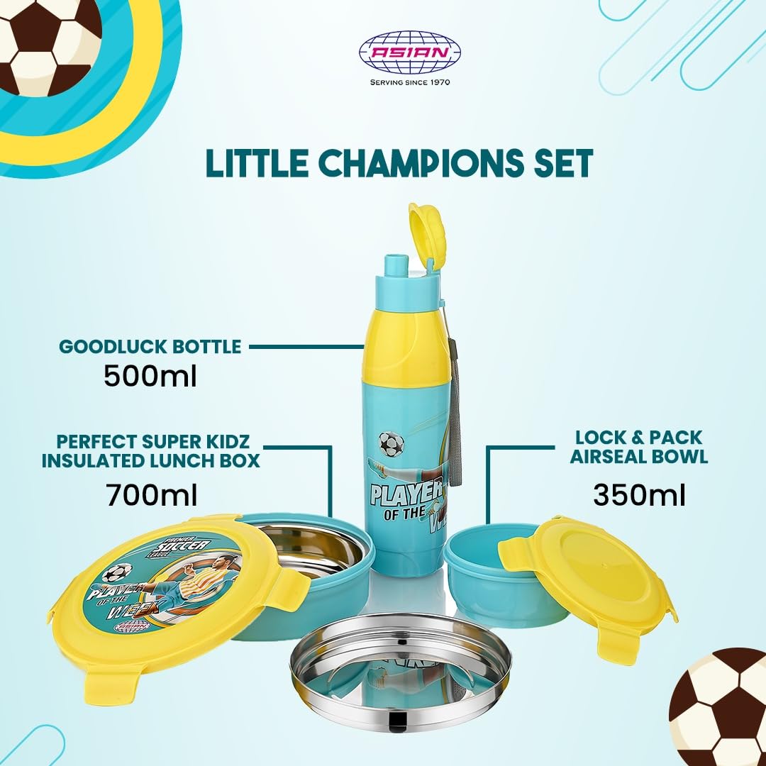 Kids Lunch Box Set - Insulated & Leakproof -3