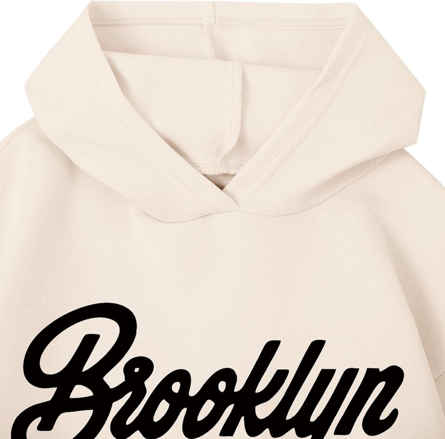 Girls Long Sleeve Hooded Sweatshirt Thick Graphic Hoodie Cute Pullovers Tops - Image 3