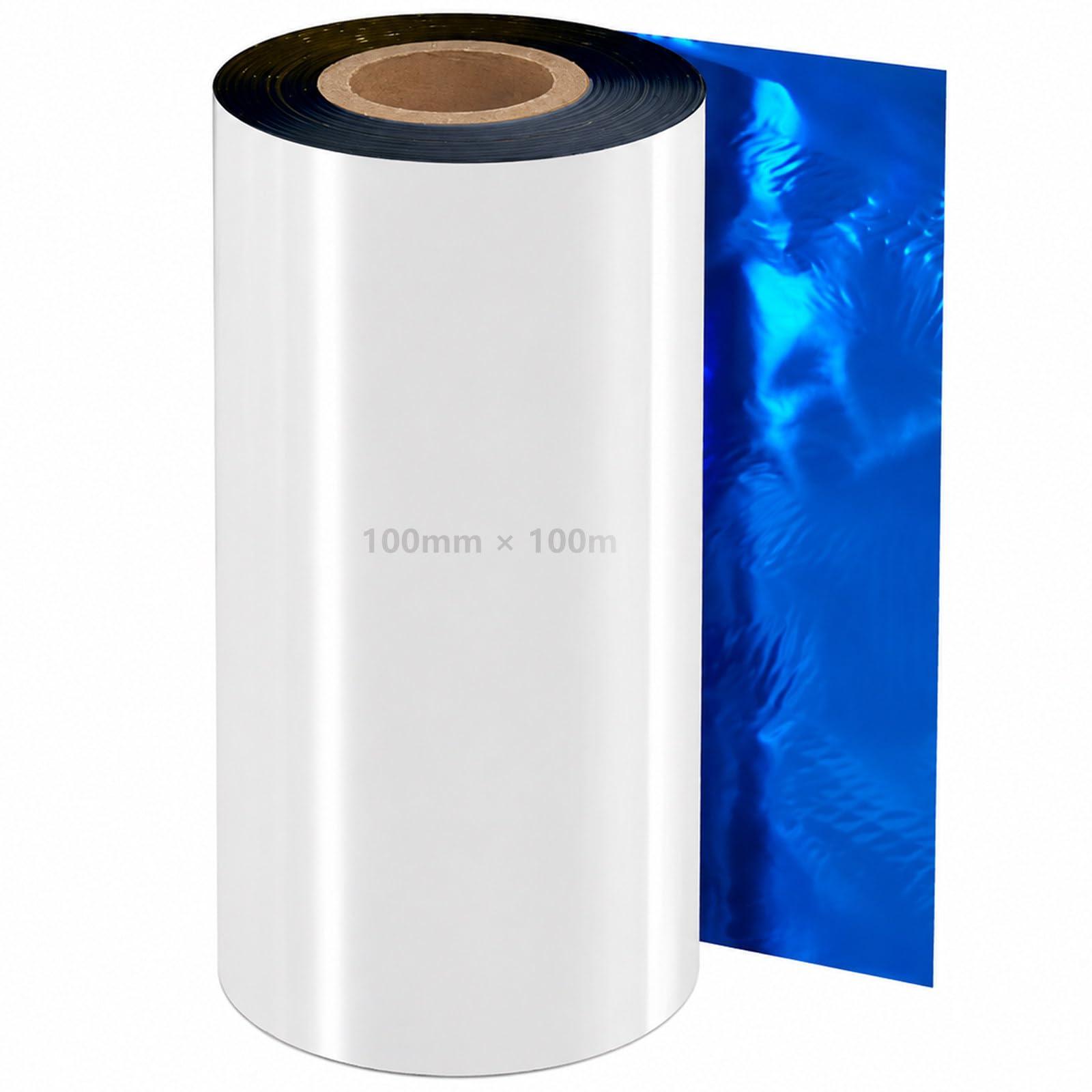 Ruban de transfert thermique couleur résine haut de gamme bleu-gold pour textile et luxe