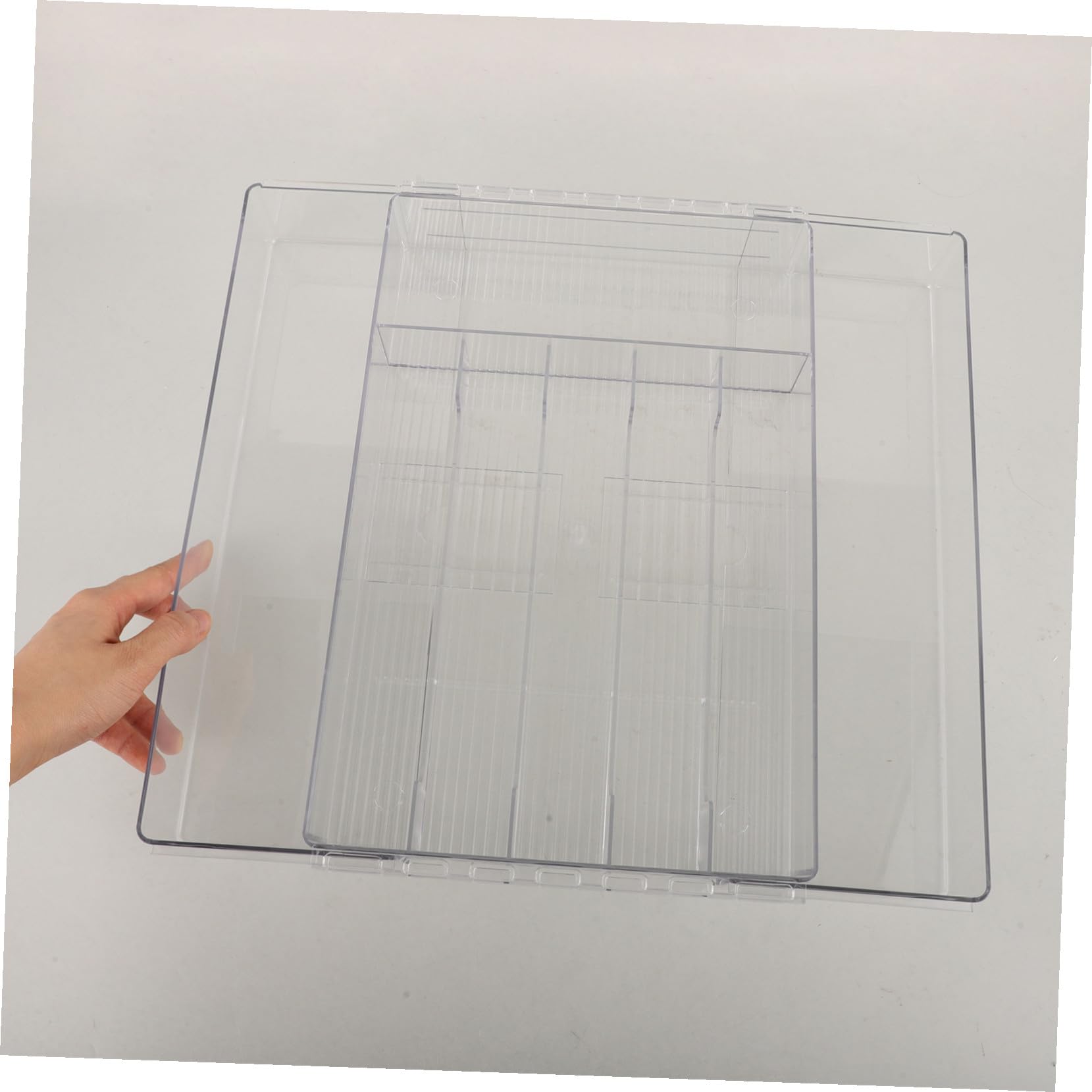 Ausziehbarer Besteckkasten Acryl Kratzfest Küchenorganizer Für Schublade Multifunktional Hohe Stauraumqualität