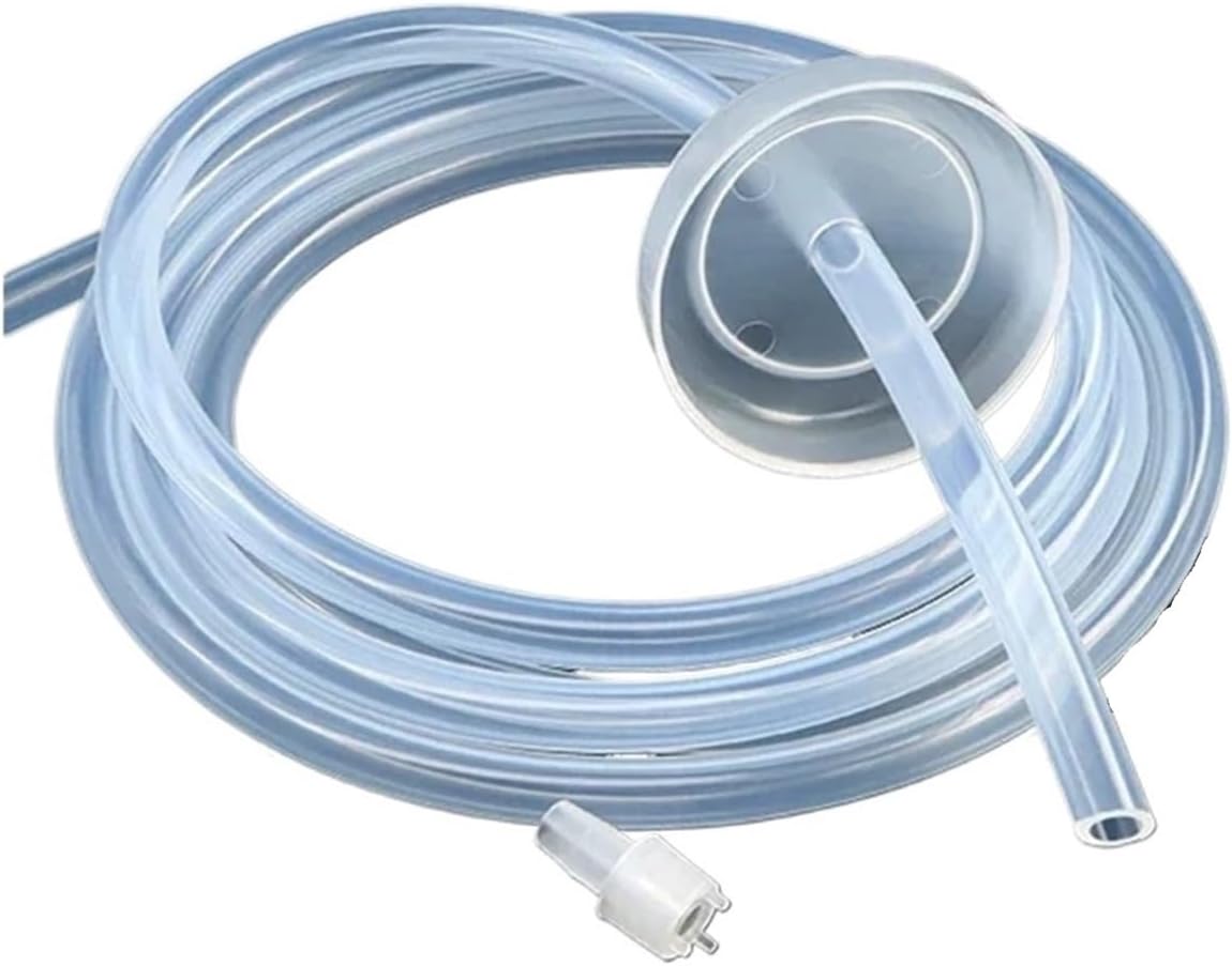 食品グレードシリコンチューブ1セット、ダストカバーホース付き、6mmx9mm、自動吸引ドリンクパイプ、ユニバーサルインレットウォータ