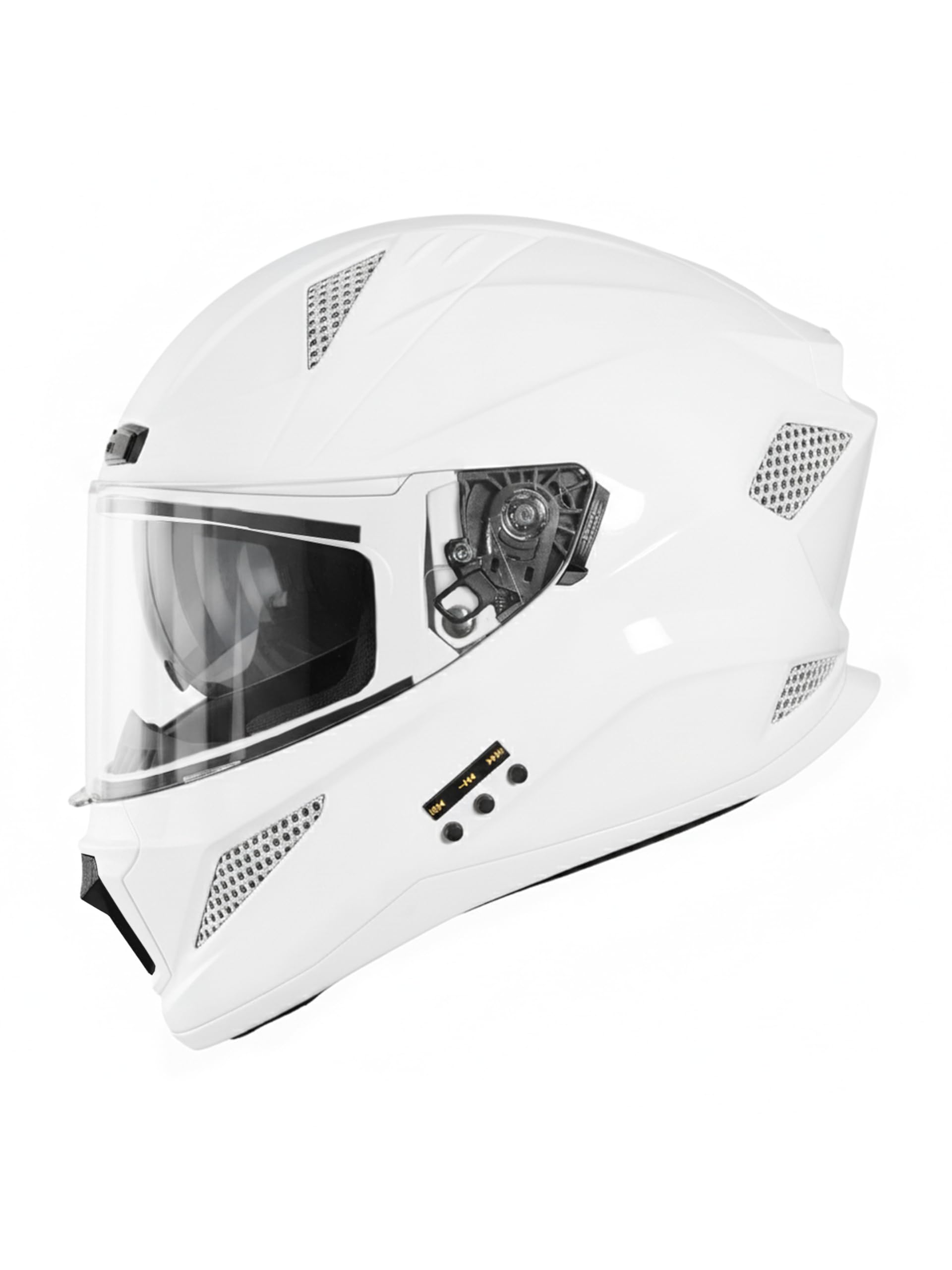 HEADFOX N2F Sharp Full Face Bluetooth Helmets for Bike | Waterproof Smart Helmet for Man & Women | ISI Certified | Built-in Bluetooth | Gloss Finish-image-10