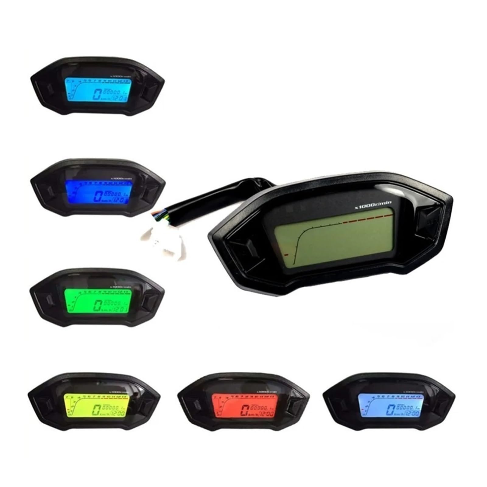 Cuadro de instrumentos de moto Medidor digital para motocicleta Grom 125 MSX125 MSX, odómetro, tacómetro, accesorios para instrumentos(Color A)