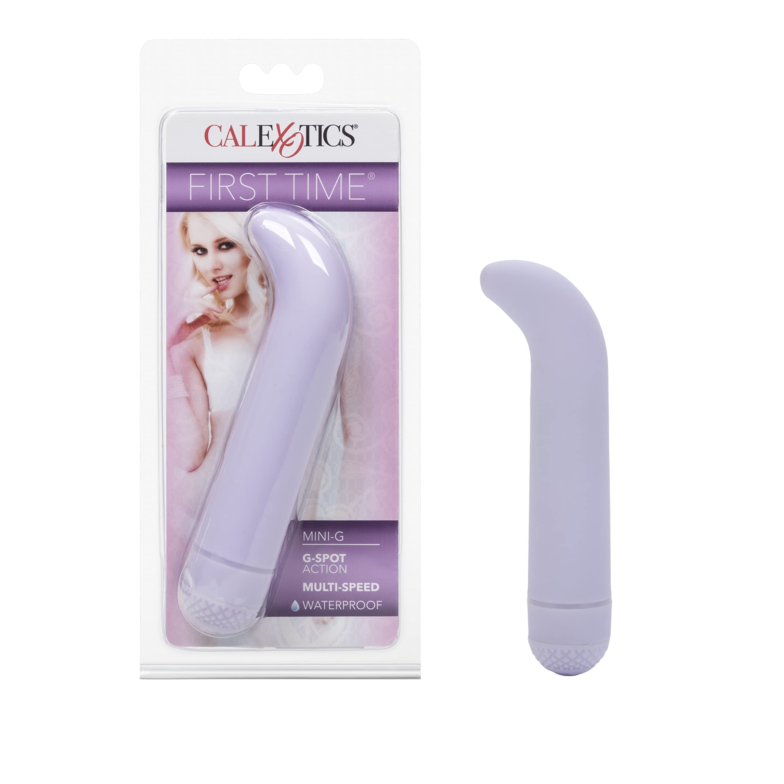 CalExotics First Time Mini G Spot Bullet Vibrator Adult Sex Toy - Purple SE-0004-07-2