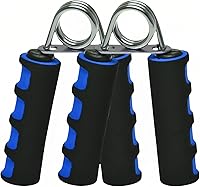 RyanDesign Grip Strengthener Set of 2 - Soft Foam Hand Grippers for Arthritis Relief, Carpal Tunnel, Tendonitis & Strength Training | Portable for Home/Office/Travel
