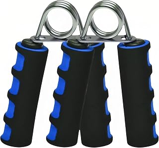 RyanDesign Grip Strengthener Set of 2 - Soft Foam Hand Grippers for Arthritis Relief, Carpal Tunnel, Tendonitis & Strength Training | Portable for Home/Office/Travel