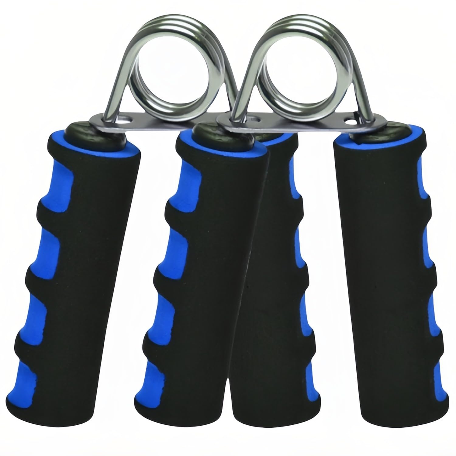 Grip Strengthener Set - 2 Soft Foam Hand Exercisers for Arthritis Relief, Carpal Tunnel &amp; Strength Training | Portable Hand Grip for Men/Women, Home/Office/Travel | Rehab, Tendonitis, Stress Relief