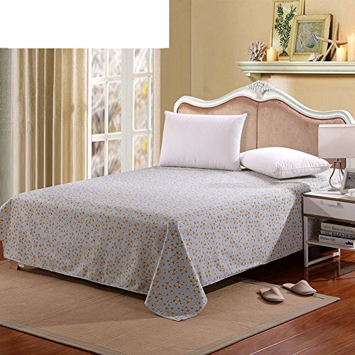 Drap de lit en coton matelassé double 240x250cm - 2