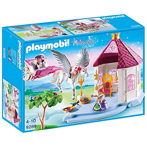 Playmobil 9289 Königspavillon mit Pegasus-Kutsche