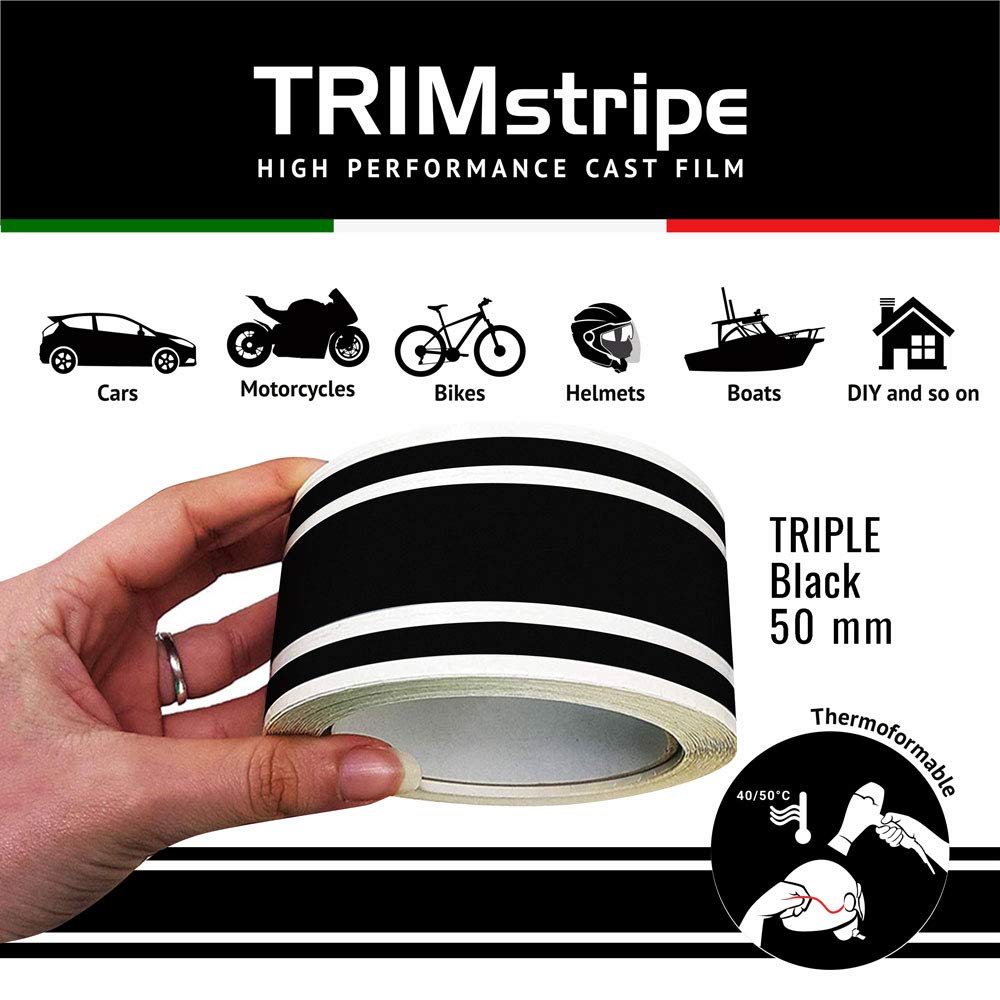 Strisce Adesive 4R Trim Stripes Rosso Fluo - 5 Mm X 10 Mt Per Auto E Moto - Foto 9