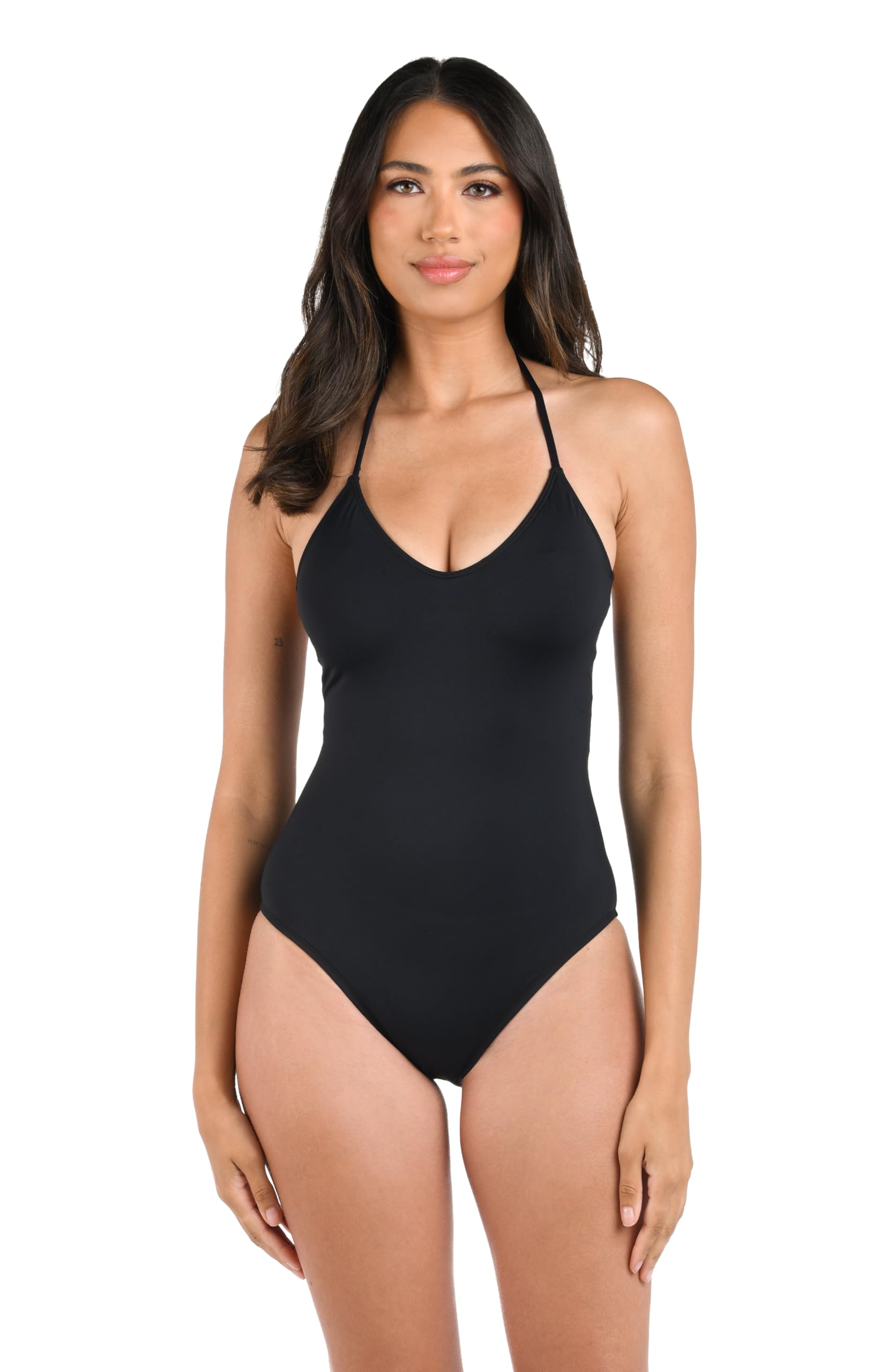 La Blanca Damski kostium kąpielowy Island Goddess Scoop Front Mio One Piece Swimsuit