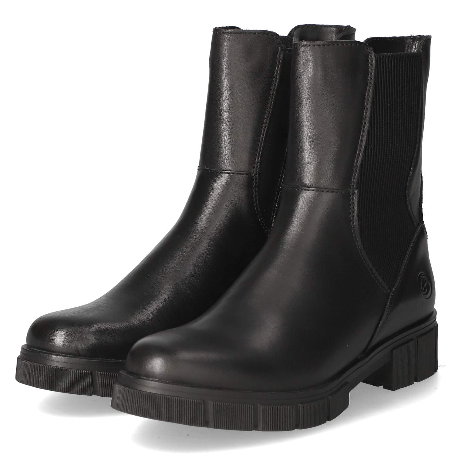 Remonte Women's D2S70 Chelsea Boots, Black, 41 EU, black, 8.5 UK