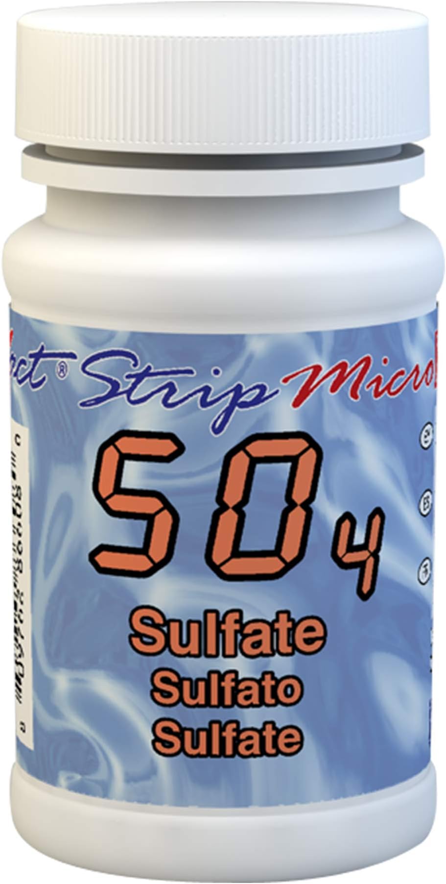 Industrial Test Systems eXact 486608 Micro Sulfate Strips, 0-150 ppm Detection Range (Bottle of 50)