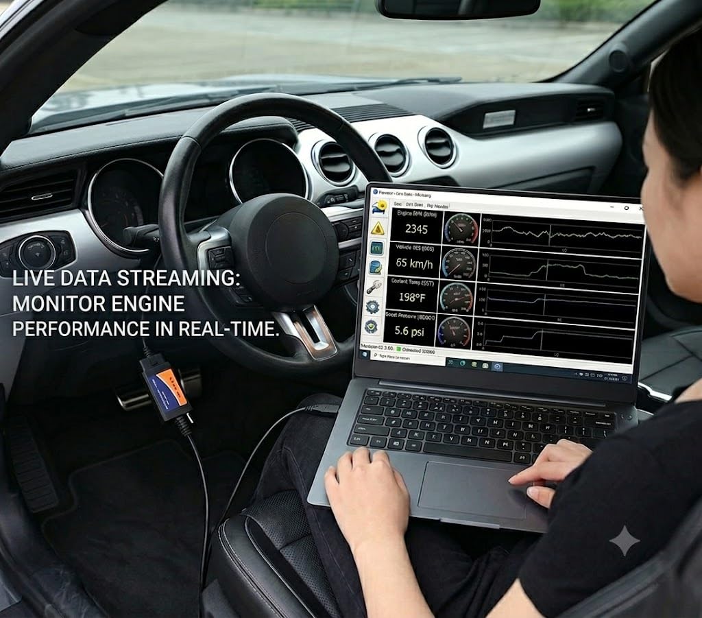 for-Scan ELM327 Skaner USB HS MS OBD2 ELMconfig OBD MS-CAN/HS-CAN z przełącznikiem