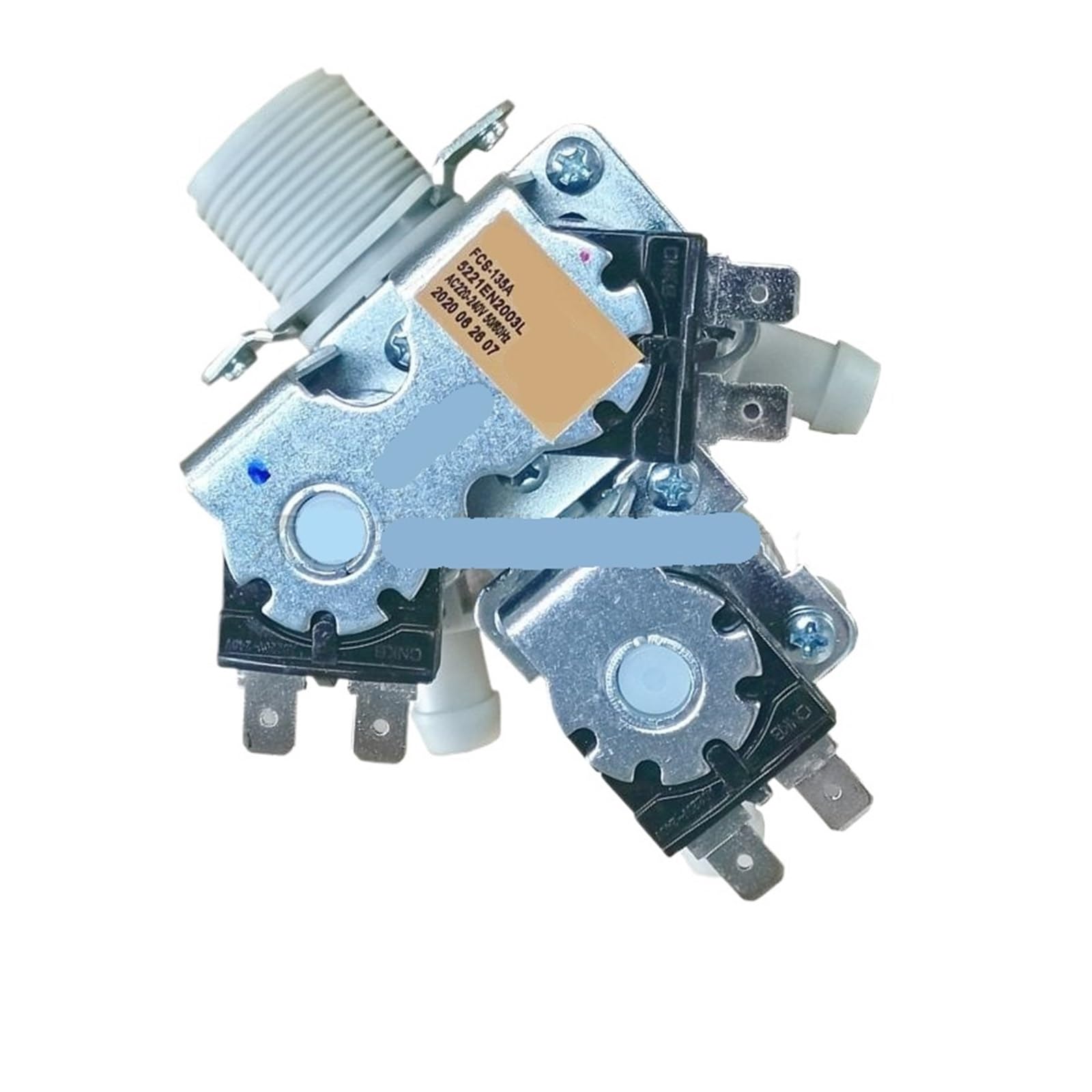 EEZII Electromagnetic Valve Part, Compatible For LG, Drum Washing Machine 5221EN2003L FCS-135A AC220-240V Water Inlet Valve