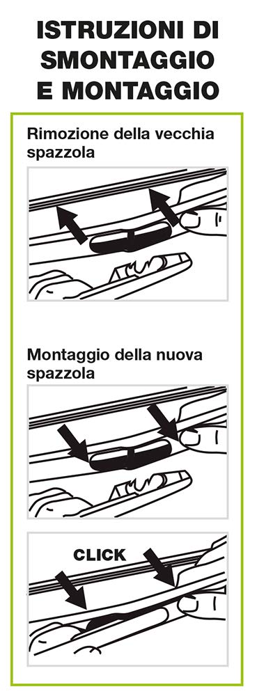 Cora 000023505 Tergiplus Spazzola Posteriore Tergilunotto