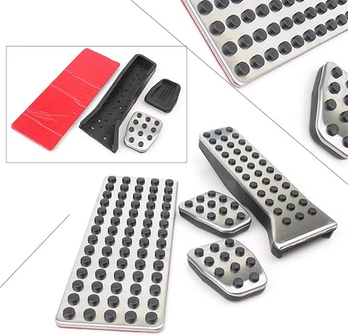 Miniatura 6 de FSFY - Juego de pastillas para pedal de pedal de pedal de freno manual antideslizante para Mazda CX-3 CX-4 2016-2018 con modelo de transmisión