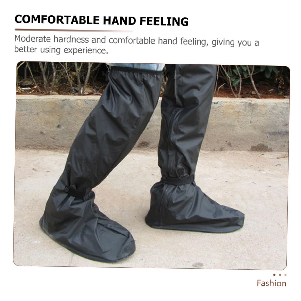 Botas de Lluvia Impermeables Protector de Calzado Funda de Calzado Resistente al Desgaste para Uso Diario Lluvia