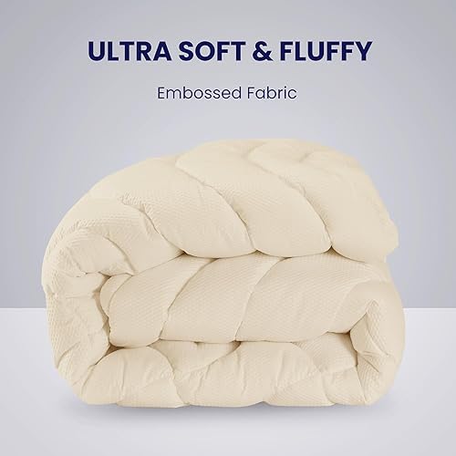 Miniatura 7 de SLEEP ZONE - Cubrecolchón refrescante, funda de colchón fresca, protector acolchado con zonas, transpirable y lavable, bolsillo profundo de 8-21