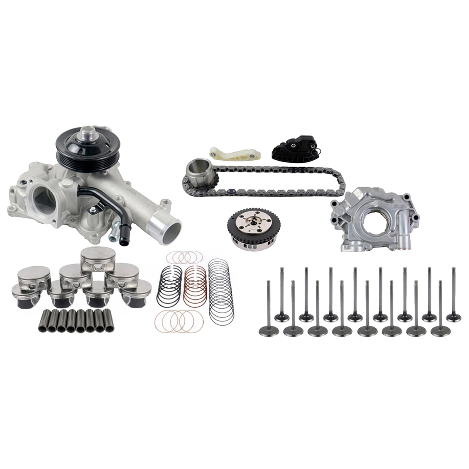 Amazon.com: GELUOXI MDS 5.7 HEMI Engine Overhaul Rebuild Kit