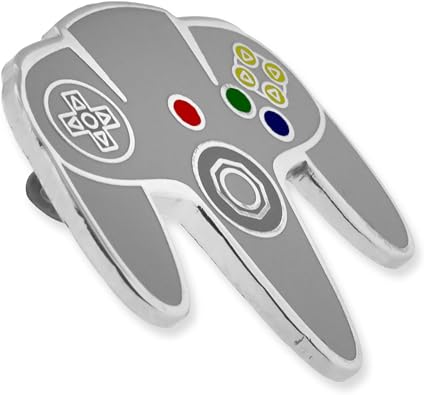 PinMart's Retro Video Gaming Controller Enamel Lapel Pin Set for Gamers, Jackets, Backpacks, Cool Video Game Gifts, Gaming Accessories, Collectible Gamer Pins