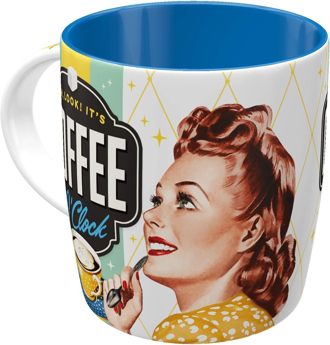 Nostalgic-Art Cup, Ceramic, Multicoloured, 1 Count (Pack of 1)