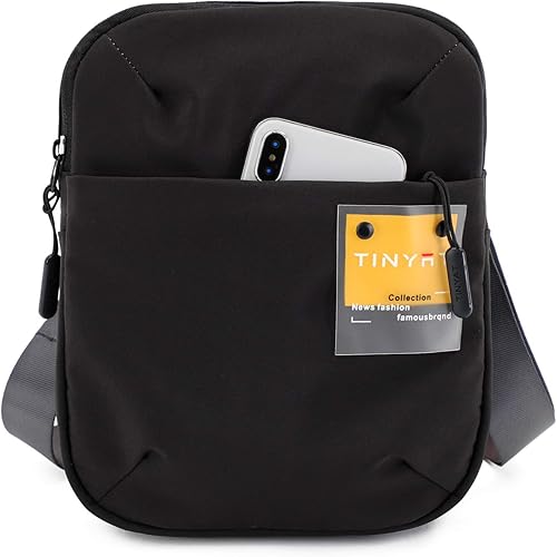 Amazon Tinyat ショルダーバッグ 斜めがけ バッグ ミニショルダー サコッシュ ポーチ メンズ カジュアル 通学 コンパクト ブラック Tinyat ショルダーバッグ Amazon Tinyat ショルダーバッグ 斜めがけ バッグ ミニショルダー サコッシュ ポーチ メンズ カジュアル 通学 コンパクト ブラック Tinyat ショルダーバッグ