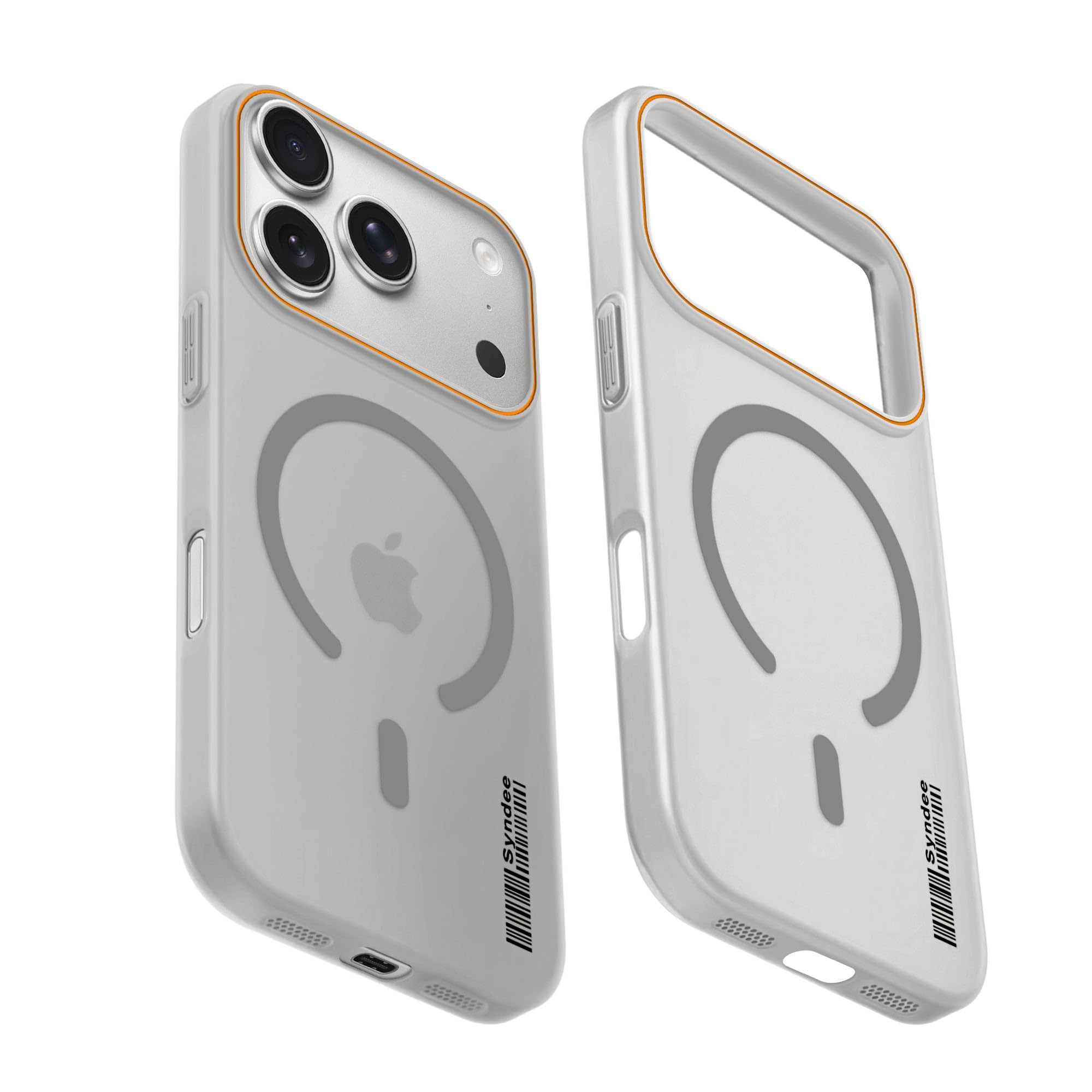 DL3 Mobilak Case Back Cover for Honor 600 Pro 5G, Sleek Frosted Translucent Back Only Compatible with Wireless Magnetic Accessories | Anti-Scratch Shockproof Phone Case