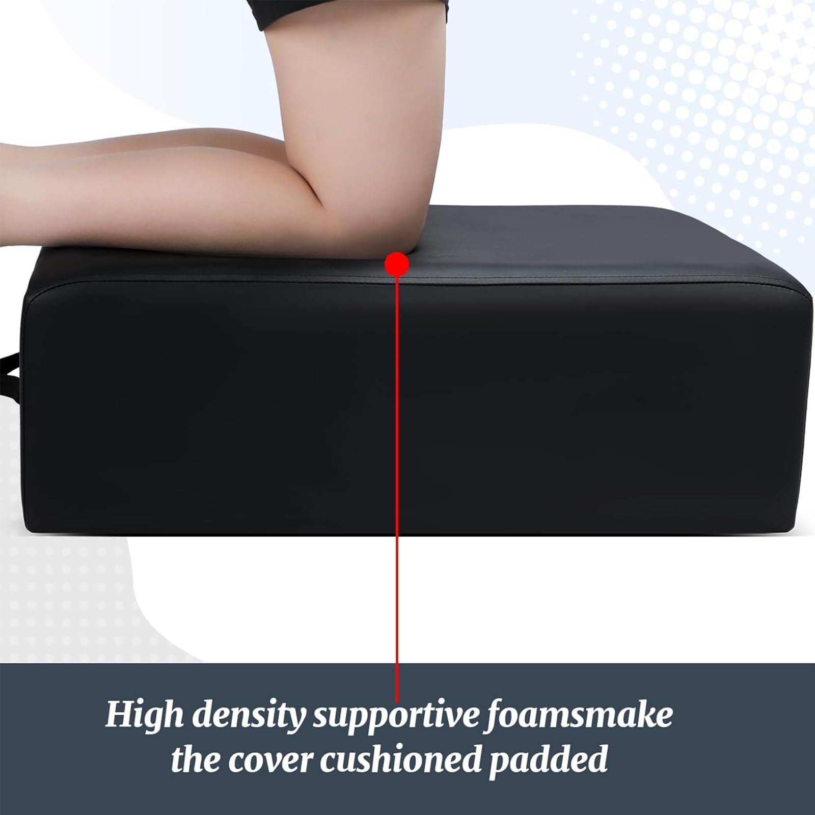 Caja para Sentarse Pilates Reformer, Accesorio Pilates Reformer para Ejercicios, Accesorio Reformer para Ejercicios Que Mejoran El Rango De Movimiento