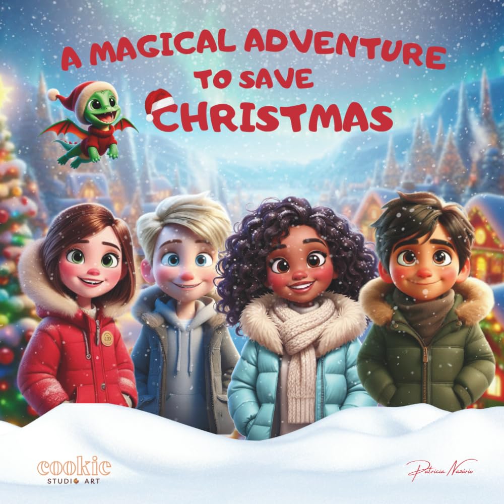 A Magical Adventure to save Christmas: Clara, Lily, Tommy, John, and the little dragon Sparkle embark on an adventure to save the magic of Christmas. (Clara, Sparkle & Friends: Magical Adventures)