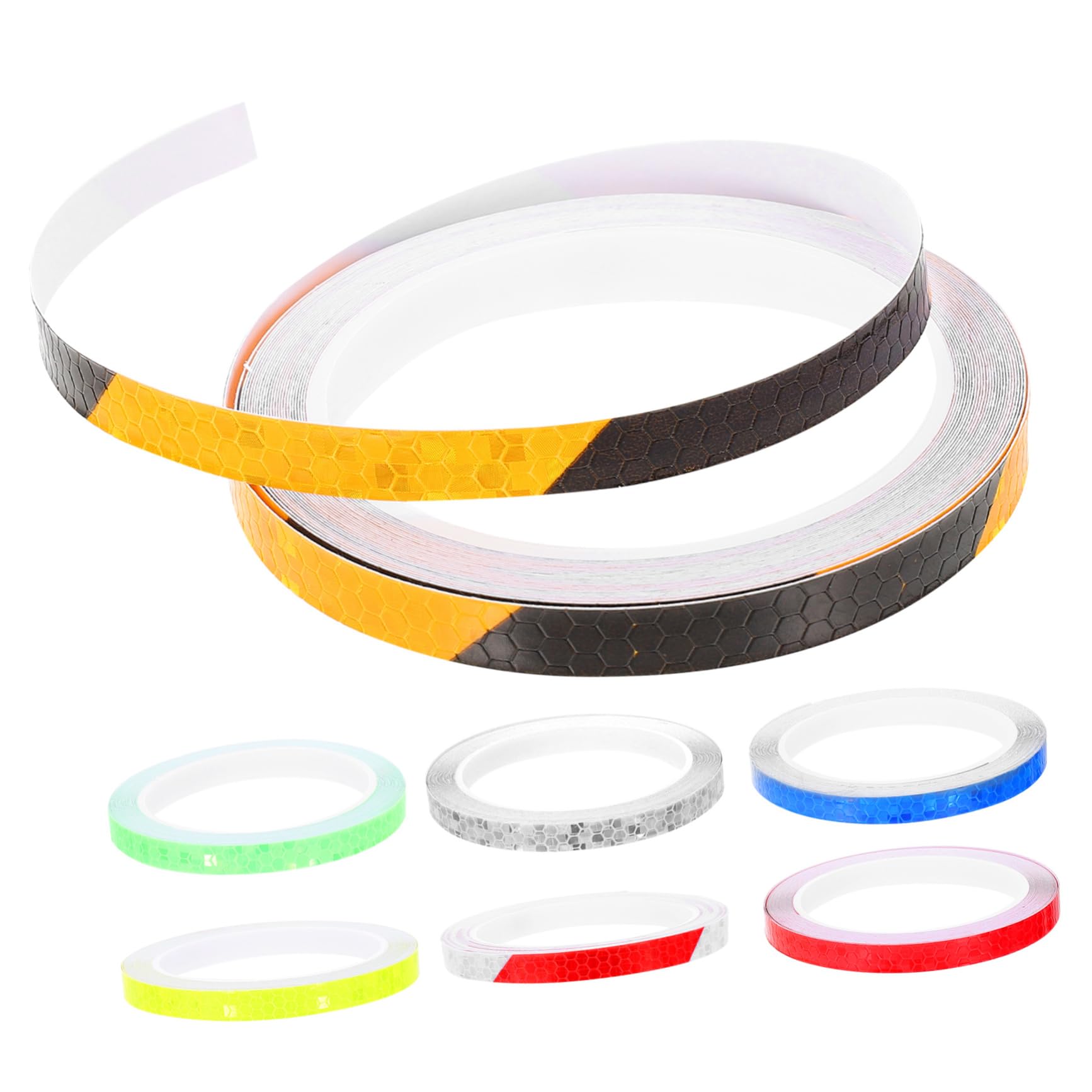 balacoo Reflective Stickers for Car Motorcycle Bicycle Decorative Reflective Tape Bike Accessory