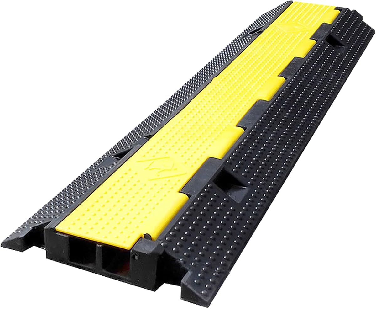 1 Pack 2 Channel Rubber Ramp