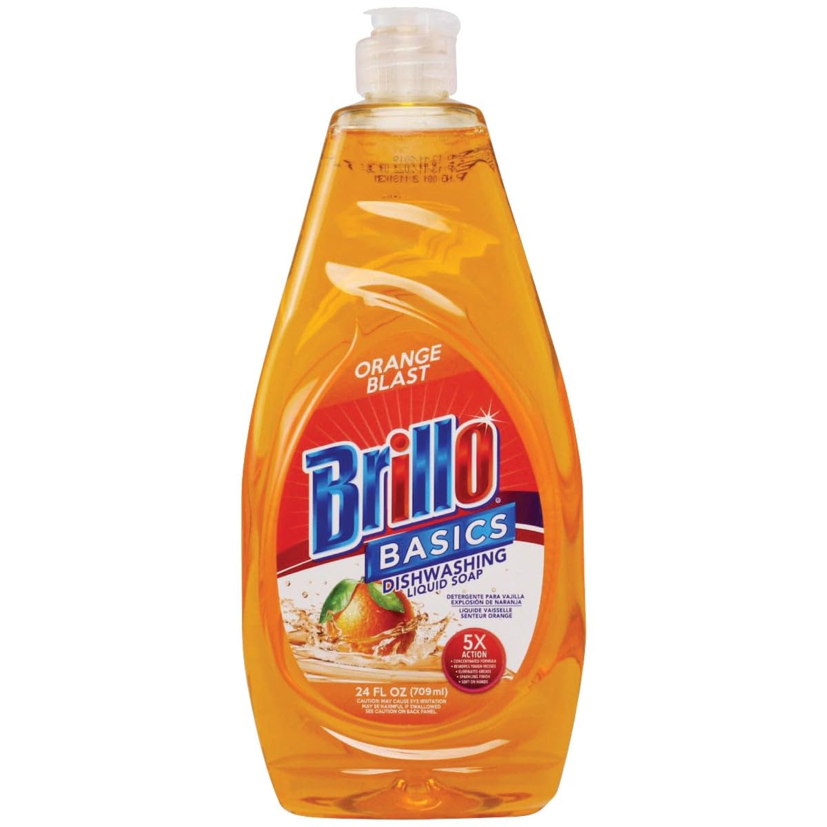 Brillo Basics 24 Oz Liquid Orange Blast Dish Soap Pack of 12