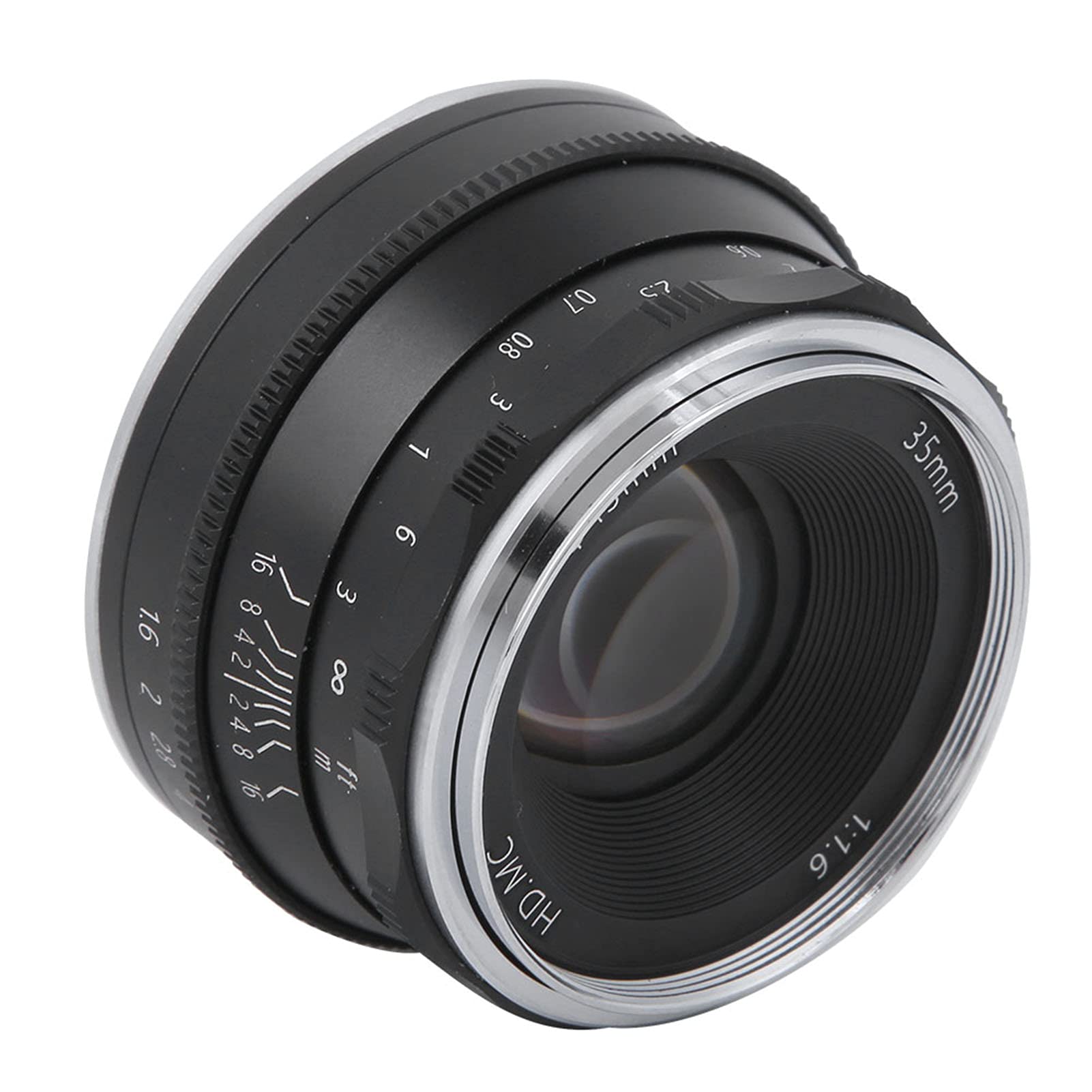 Objectif 35mm F1.8, Objectif Mise au Point Manuelle Demi-Cadre à Grande Ouverture pour Z7 Z6 Z50 Appareil Photo à Monture Z (Noir)
