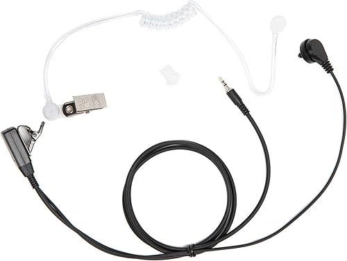 Miniatura 2 de Cobra Walkie Talkie - Auriculares de 1 pin de tubo acústico Cobra con micrófono Cobra con PTT para Cobra Talkabout CXT195 CX112 ACXT1035r ACXT145