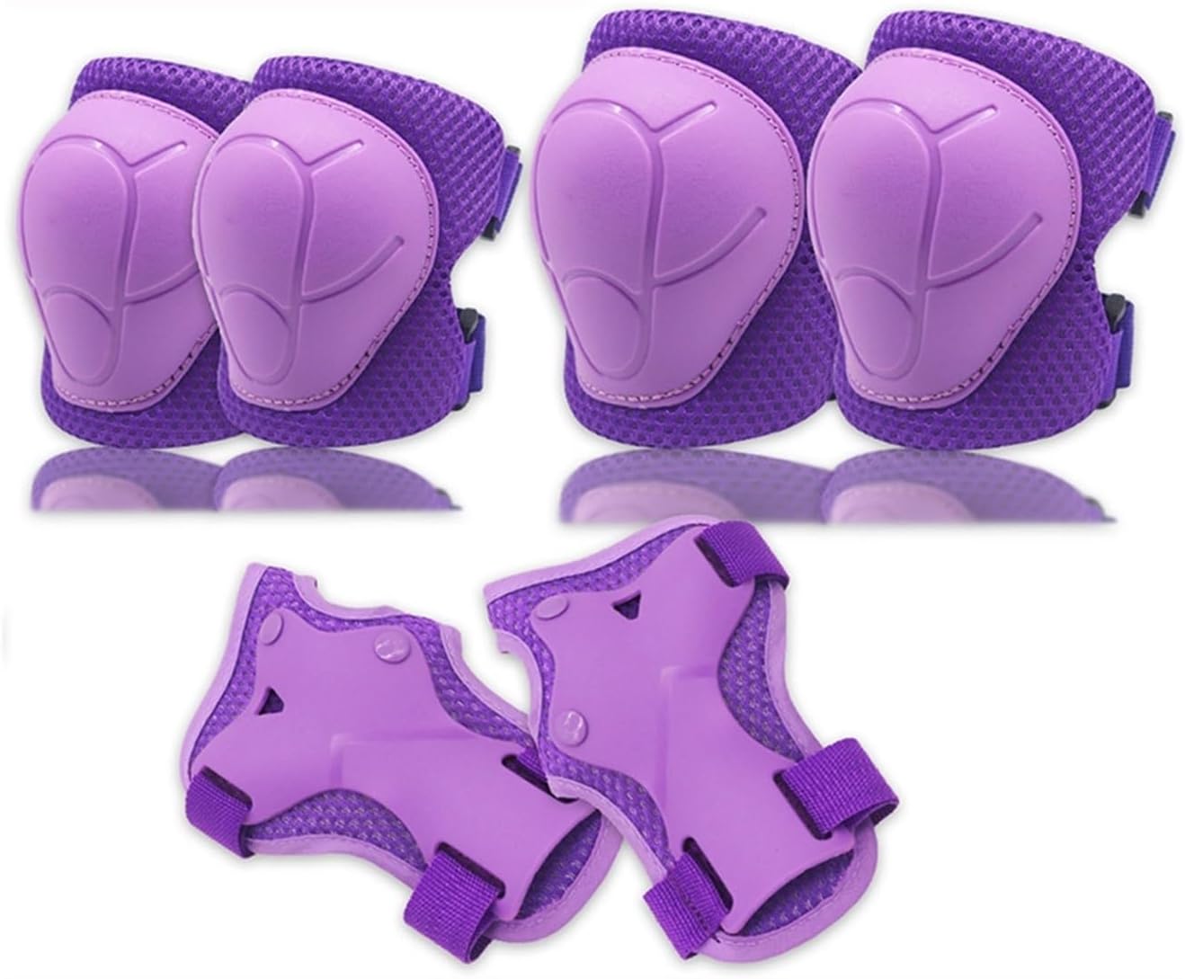Kids Knee Pads and Elbow Pads Set - Skate Pads for Ultimate Protection and Safety Helmet for Kids 8-14