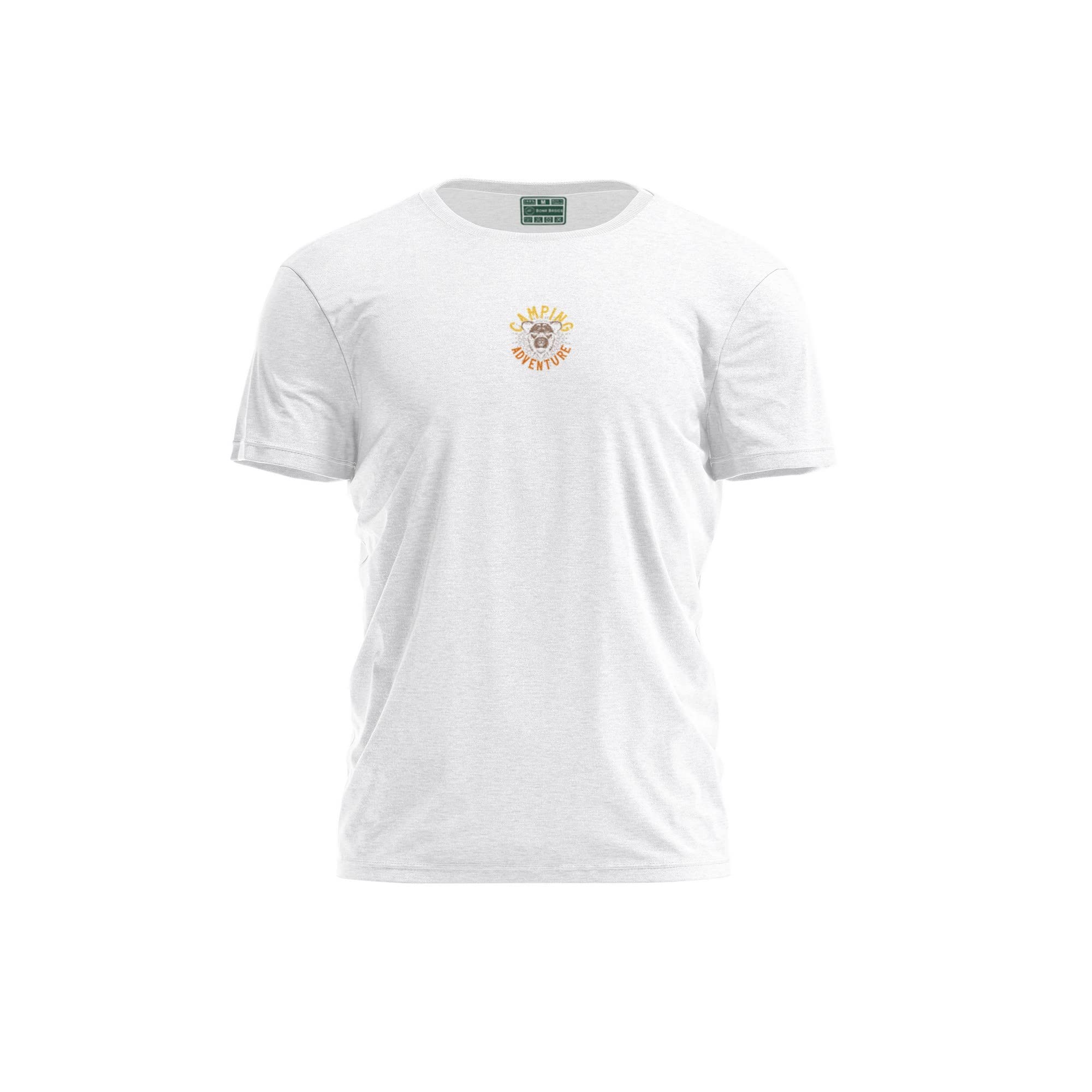 Bona Basics Men's BUTSWI-104151 T-Shirt, White, S