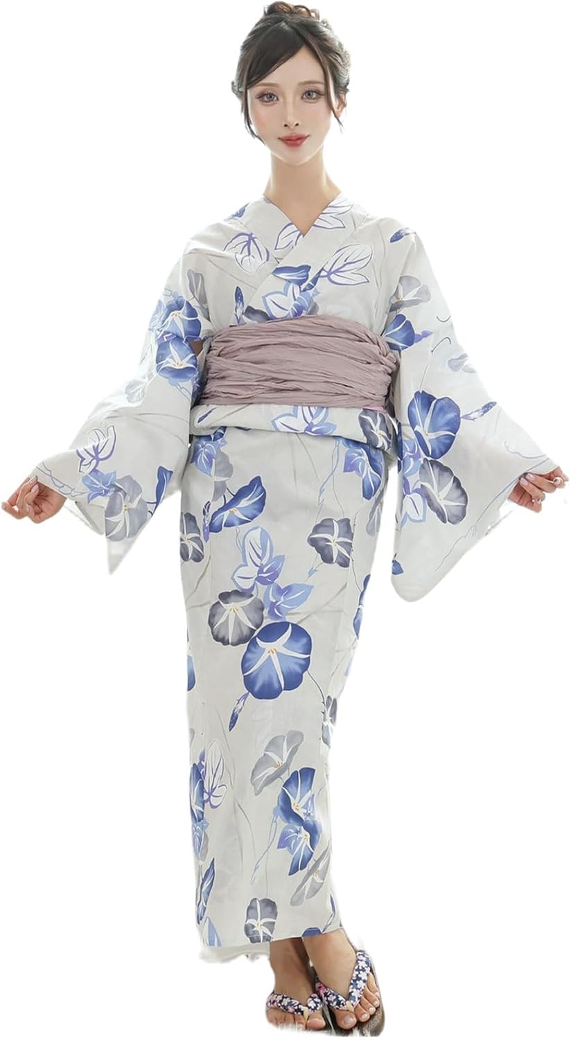 ◇ノー皺加工最高級クールパス◇高級絞り風のモダン翡翠緑浴衣