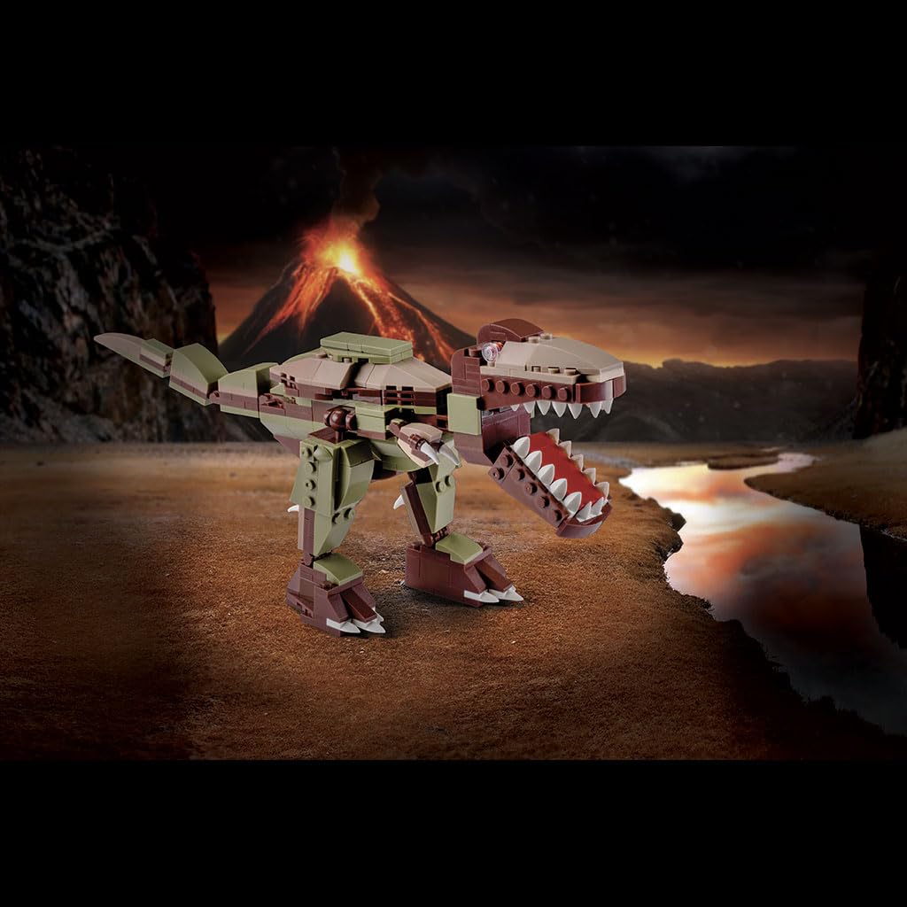 4Kiddo Tirannosauro Dinosauro Lego Compatibile 331 Mattoncini