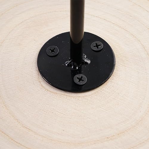 Miniatura 9 de Soportes de madera para tartas de 3 niveles, soporte de madera rústica para cupcakes, bandeja de exhibición de postres de madera, soporte de maceta