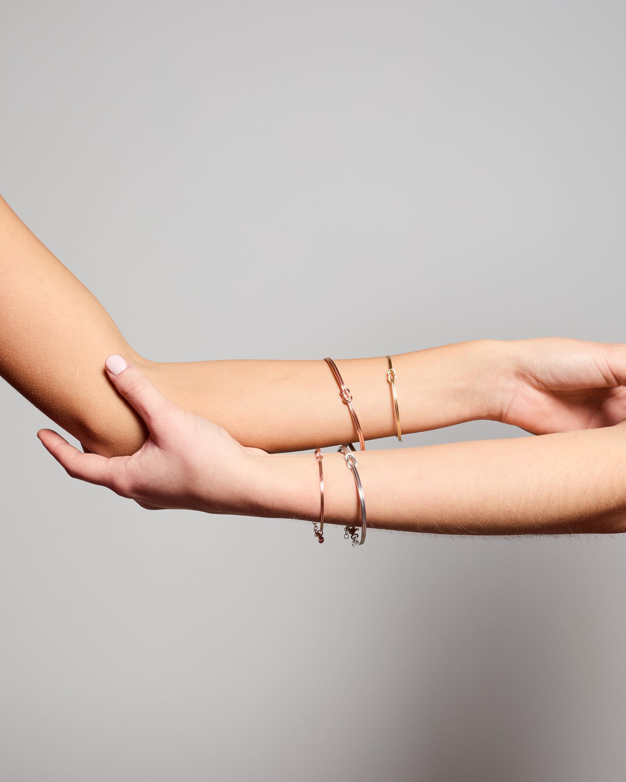 Bracciale Argento 925 Con Nodo, Regolabile 16cm+4cm, Nodo Simbolico per Amore, Amicizia e Infinito e San Valentino, Made in Italy