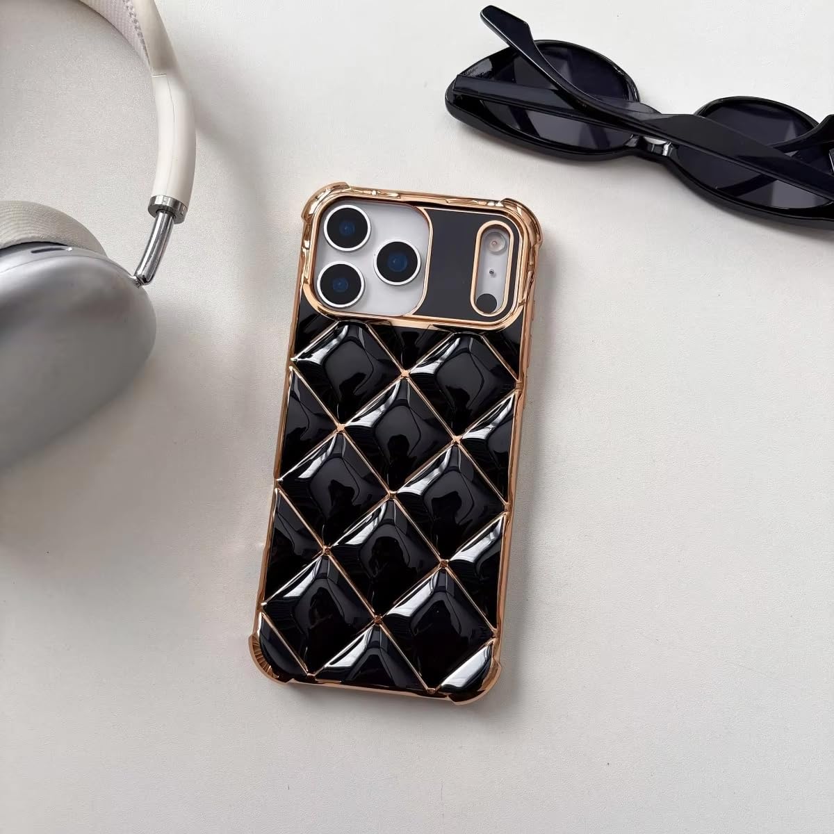 Coque iPhone 13 Pro Max antichoc losanges : évitez les bris d'écran - 8