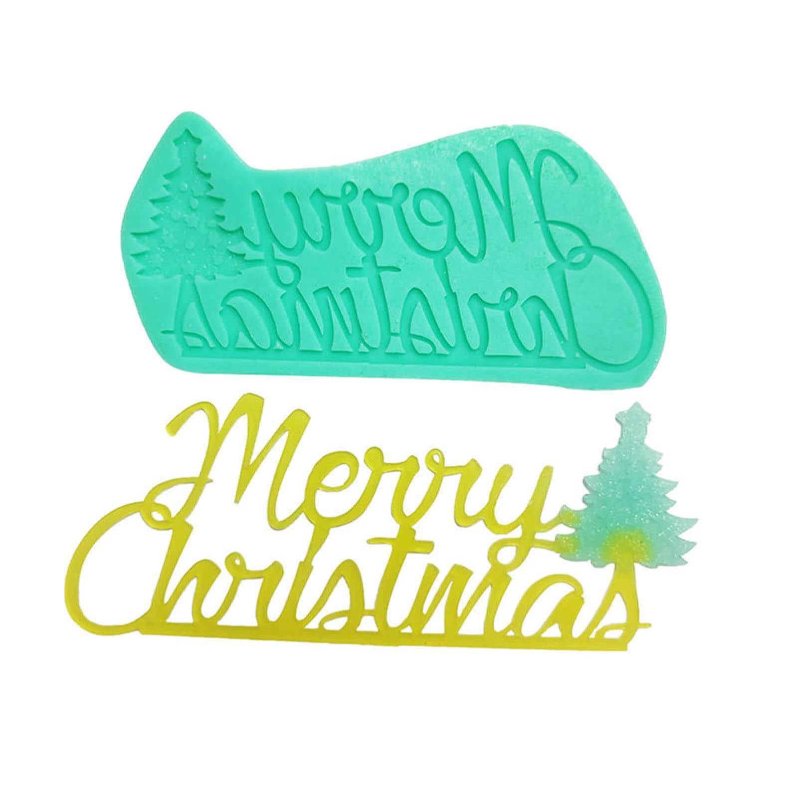 Christmas Themed Chocolate Mousse Mold Silicone Cake Decorating Gadget Baking Accessories for Baking Silicone Candy Molds